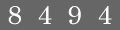 type in code